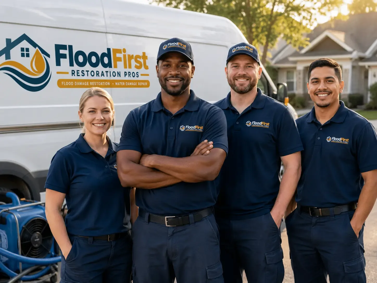 Flood Damage Restoration company in Ashley, MI