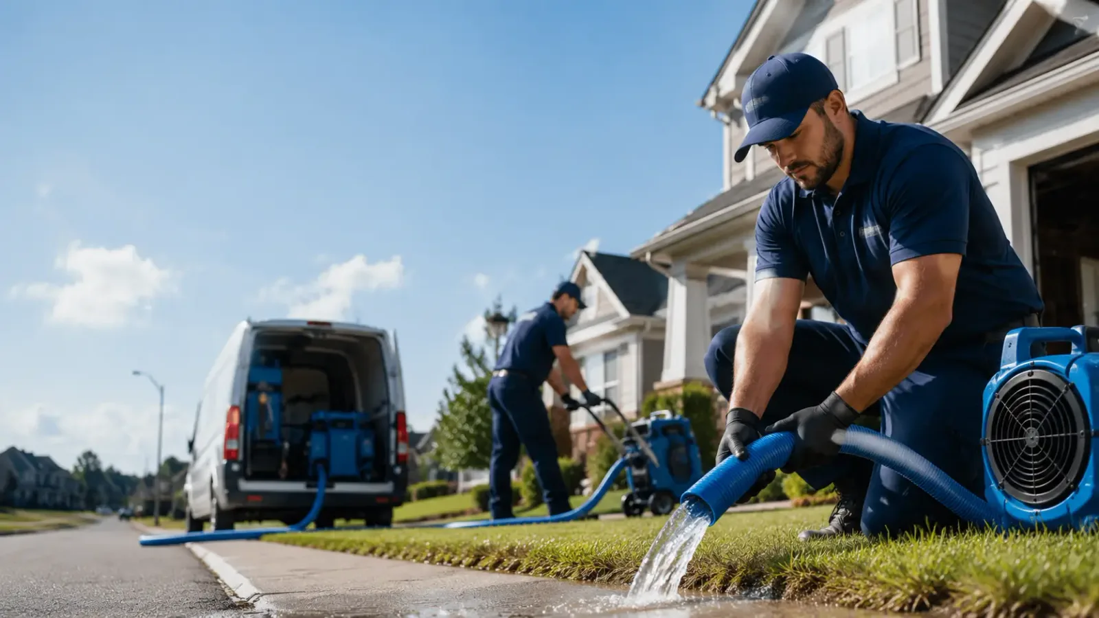 Flood Damage Restoration in Ashley, MI